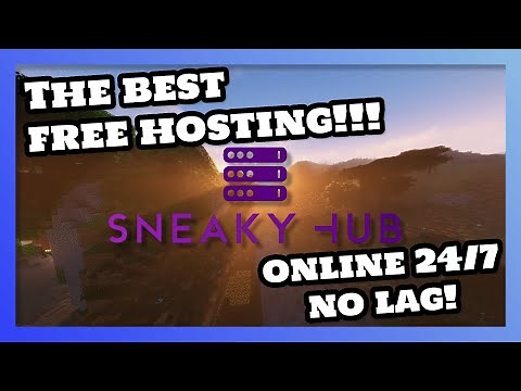 The BEST Free Hosting for your Minecraft Server! | 4 GB DDR4 | NO LAG | Sneaky Hub