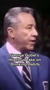 165K views · 1.7K reactions | George Gobel's Hilarious Take on Drinking Habits and he drinks on two occasions only #johnnycarson #comedylegend #thetonightshow #georgegobel | Trends and Lifestyle | Facebook