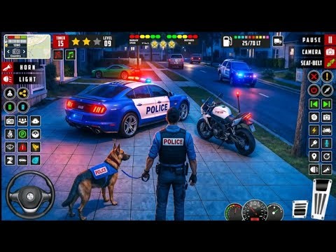 Police Car Chase Simulator 3D Game - Real Cop Cars Driving Simulator 2026 - Android GamePlay