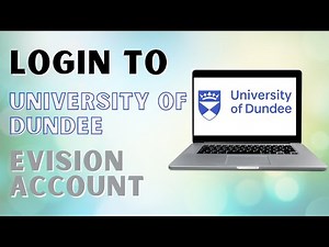 How to Login to University of Dundee eVision Account?