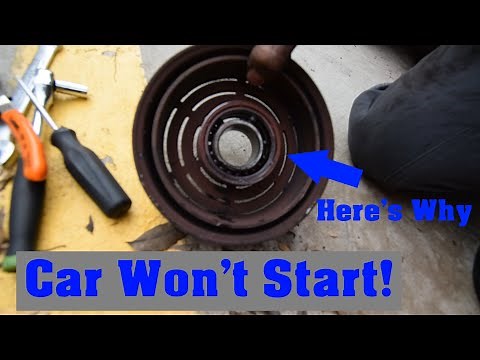Seized AC Pulley Bearing Causes Car to Not Start - Ford AC Pulley Bearing Replacement