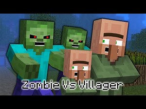 Zombie Vs Villager - Minecraft Animation Movie