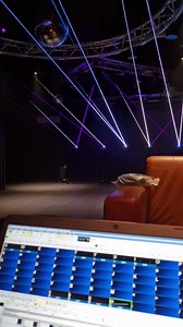 Programming timecode #lasershow #pangolin #QS 3x fb4 in this setup 👍🏻 | Rgb Laser Verkoop Lasershow