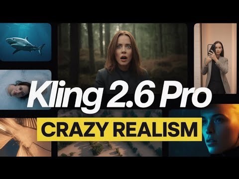 Kling 2.6 Audio Is Here - AI That Makes Sound and Video Together