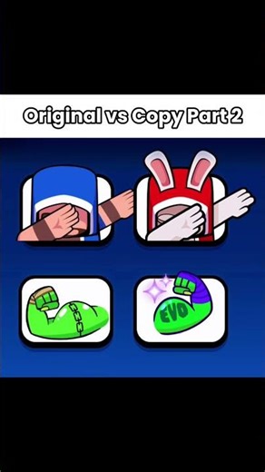Original vs Copy Part 2 #clashroyale