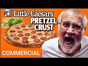 Angry Grandpa "Little Caesars Pretzel Crust Pizza" | Commercial | Little Caesars