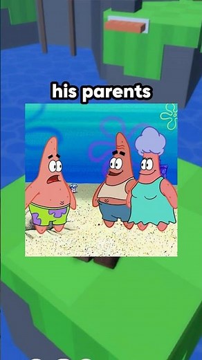 This Is The Moment Patrick Met His Parents. 😭💀#shorts #roblox #cartoon