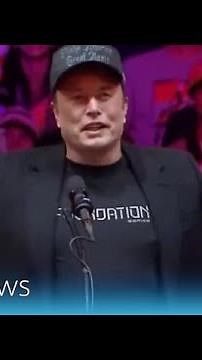 Elon Musk leads chants of 'USA' at Trump rally