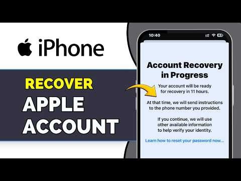 Apple Account Recovery 2026 | How To Recover Apple ID (Easy Guide)