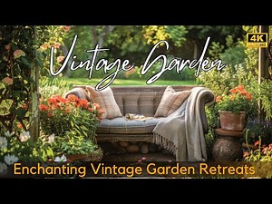 Cozy Backyard: 10 Enchanting Vintage Garden Retreats & DIY Decor Ideas for Stunning Outdoor Spaces