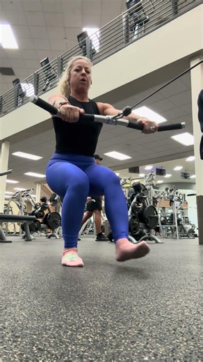 How to do Walking Cable Squats for glutes hamstrings quads and core