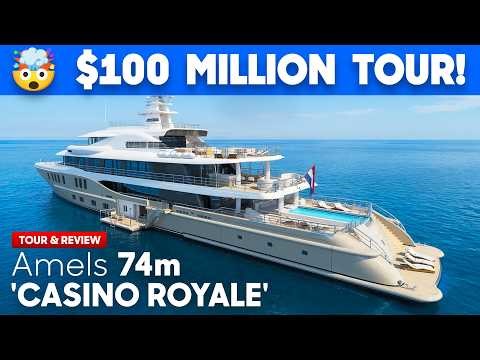 Inside $100M MegaYacht: Nightclub, Infinity Pool & Why the Owner LOVES It I Amels 242 Tour