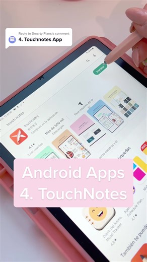 Replying to @Smarty Plans 4. Touchnotes App — que pasa?? Alguien sabe porque no me deja? 😭 #android #samsung #samsungapps #notesapps #s6lite #samsungs6lite #tablet #androidapps #touchnotes#touchnotesapp