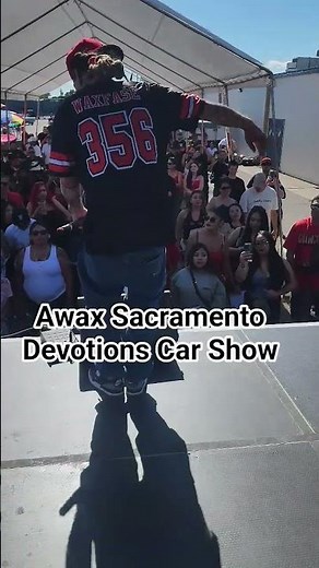 Awax Sacramento Car show #rapmusic