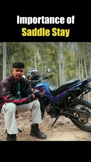 What is the Importance of Saddle Stay … #saddlestay #soloride #bikingtips #ridingvlogs #motovlog