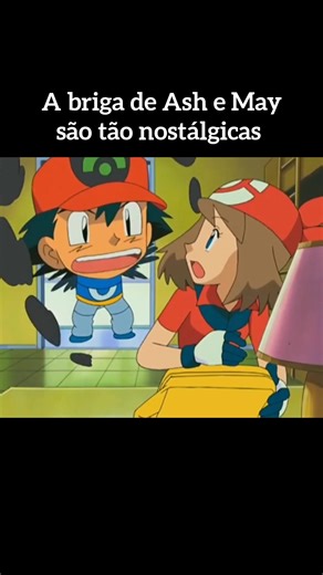 Ash and May's Adventure in Pokémon Anime