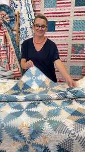 🧵🍍 Blue Pineapple Quilt Vibes 🍍🧵 Who says pineapples are only golden? 💙 This blue-and-white pineapple quilt is all about fresh takes on classic blocks! With bold contrasts and tropical charm, it’s a slice of cozy paradise — one stitch at a time. Perfect for summer dreaming or coastal vibes all year long. 🌊☀️ #PineappleQuilt #ModernQuilting #BlueAndWhiteQuilt #QuiltInspo #QuiltingLove #TropicalVibes #HandmadeWithLove #CozyCrafts #SewMuchFun | Laundry Basket Quilts