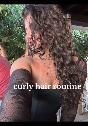Curly Hair Routine for Defined Curls