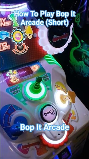 How To Play Bop It Arcade (Short Tutorial) #bopitarcade