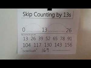 Skip Counting 13-updated