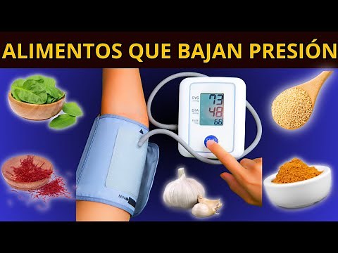 8 ALIMENTOS PARA CONTROLAR TU PRESIÓN ARTERIAL - alimentos funcionales para hipertensión