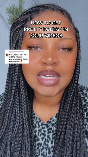 Different Font Styles for TikTok Videos