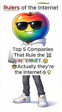 Top 5 Companies that rule the Internet #companies #internet