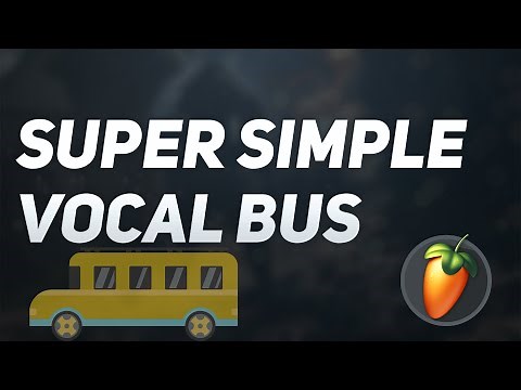 How to set up an aux bus in FL Studio