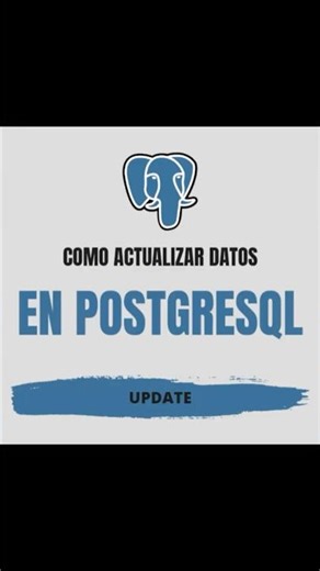 UPDATE en PostgreSQL explicado en 15 segundos#sqlshorts #database #sql #linux