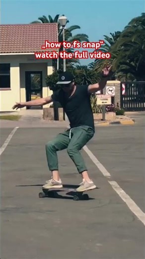 How to frontside snap on the surfskate