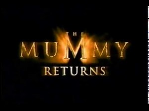 The Mummy Returns Movie TV Spot (2001) Brendan Fraser