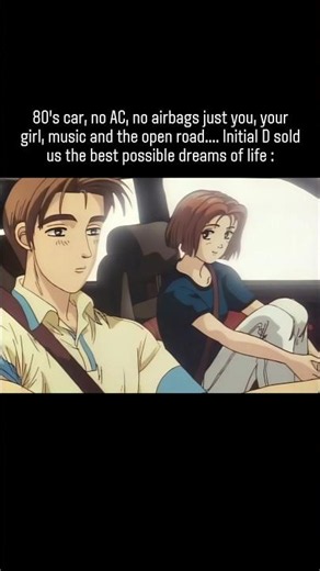 Initial D: First Stage (1998) #anime #animation #retroanime #initiald #racinganime #animeedit
