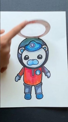 Drawing Captain Barnacles | Drawing The Octonauts#octonauts #art #creative #shorts