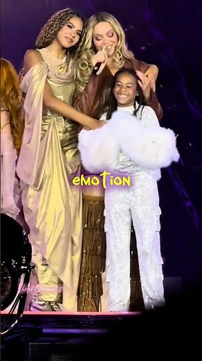 Why Blue Ivy and Rumi Always Look So Different on Stage 😢✨#beyonce #shorts