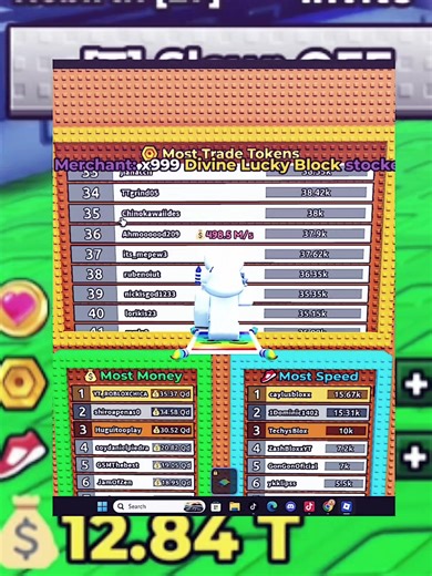 Top 35 Tokens in Roblox