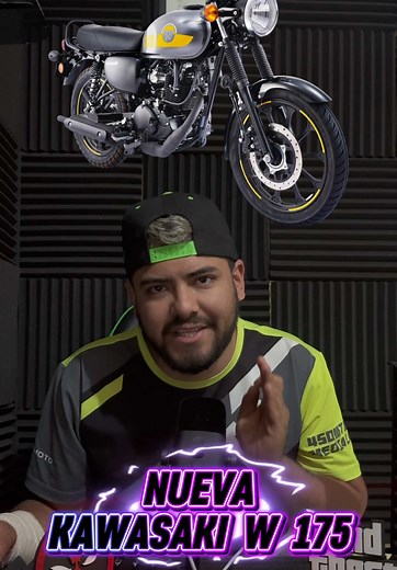 Descubre la Nueva Kawasaki W175