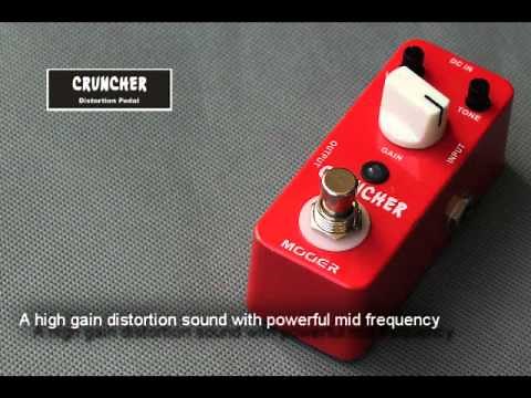 Mooer Cruncher Distortion Micro Pedal