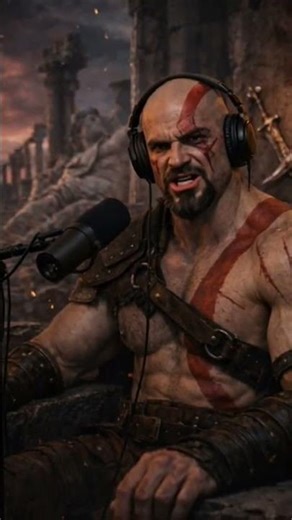 🟥 Kratos substitui o Anfitrião! #kratos #godofwar #ps2 #ps3 #games #gow #videogames #podcast #grego