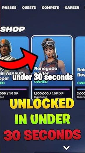 FASTEST METHOD How To Get 1.5 million XP in Fortnite To Unlock Renegade Raider! (Get OG Season Shop)