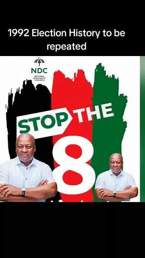 1992 Election history is to be repeated. #mahama4president #Mahama24HourEconomy #ResettingGhana #KickNPPout #LetsBuildGhanaTogether