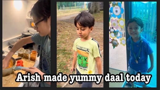 2.9K views · 32 reactions | Summer reading challenge done| Arish learnt how to make daal today | Tanzina’s Moments | Facebook
