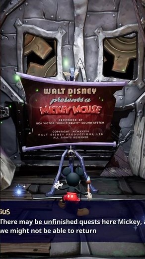 Epic Mickey: Rebrushed Becomes a Chill Platformer Once It Opens Up 🐭🕹️ #epicmickeyrebrushed #gaming