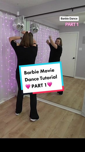 Learn dance moves from the Barbie movie with this step-by-step tutorial! 🩷🩷 Parts 2 & 3 are shared on my profile #barbiedancescene #barbiedancetutorial #beginnerdancetutorial #barbiemovie