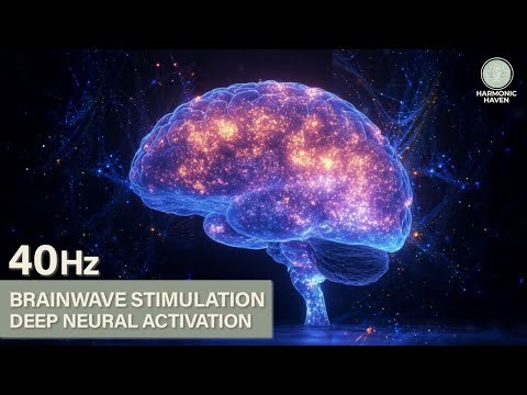 40Hz Brainwave Stimulation | Deep Neural Activation & Mental Clarity |Meditation for Healing