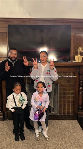 We’re so thankful to be celebrating the twins on this beautiful Sunday🥹💖💙 #sundaymorning #familythings #christianfamily #birthdaytwins