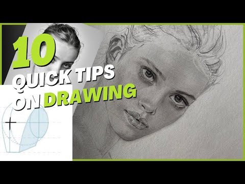 How to draw a realistic face
