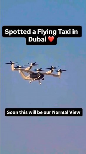 Dubai Flying Taxi Explained | Joby Air Taxi Will Work from 2026