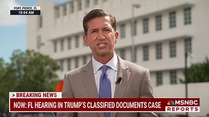 NOW: Judge Aileen Cannon is back in the courtroom for two hearings related to former President Donald Trump’s classified documents case. @KenDilanianNBC has the latest. | MS NOW