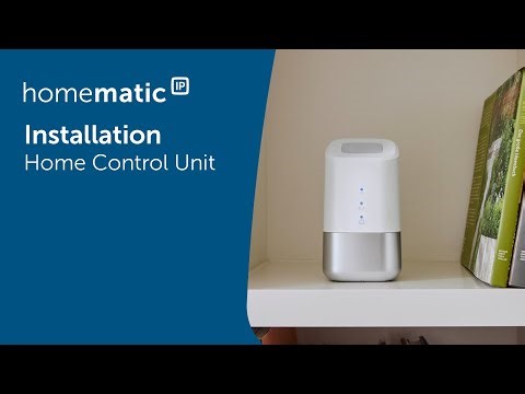 Homematic IP | Installation of a Home Control Unit