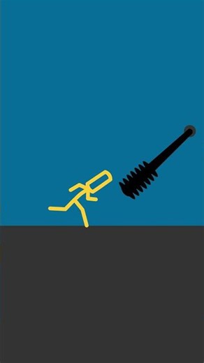 Stickman Animation (The Most Painful Parkour) #animation #stickman #stickmananimation
